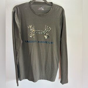 Under Armour Long Sleeve Loose Fit Camo T-shirt M